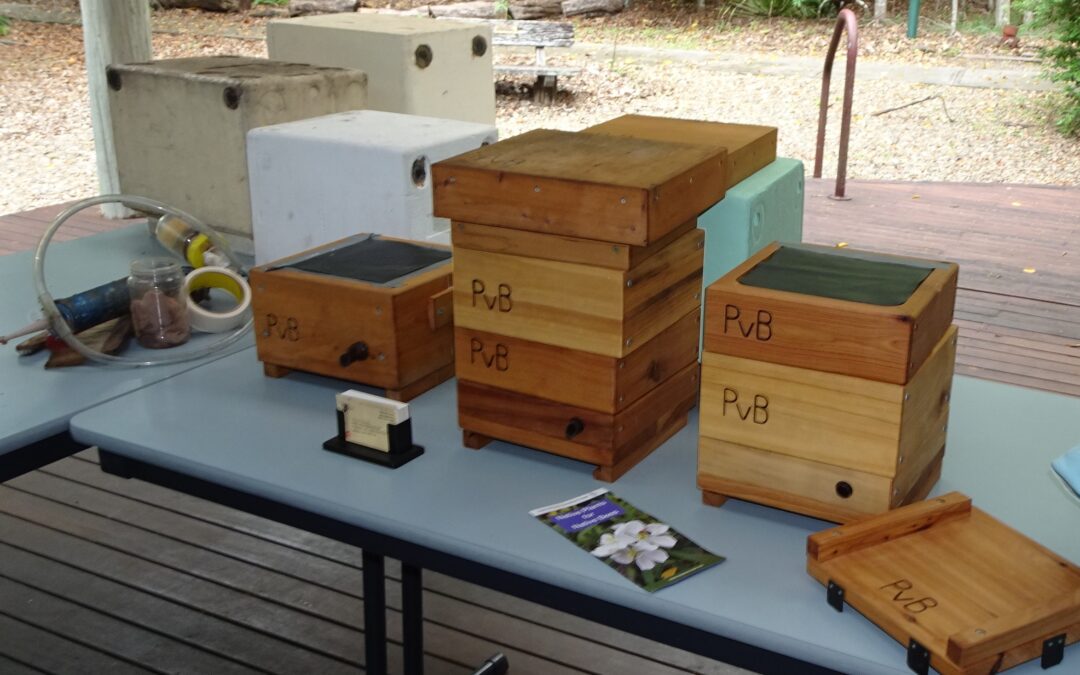 Young and old enjoyed Native Bee Workshop for Urban Wildlife Gardeners