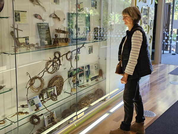Cooroy Library UWG Display ‘Weaving YOUR garden’