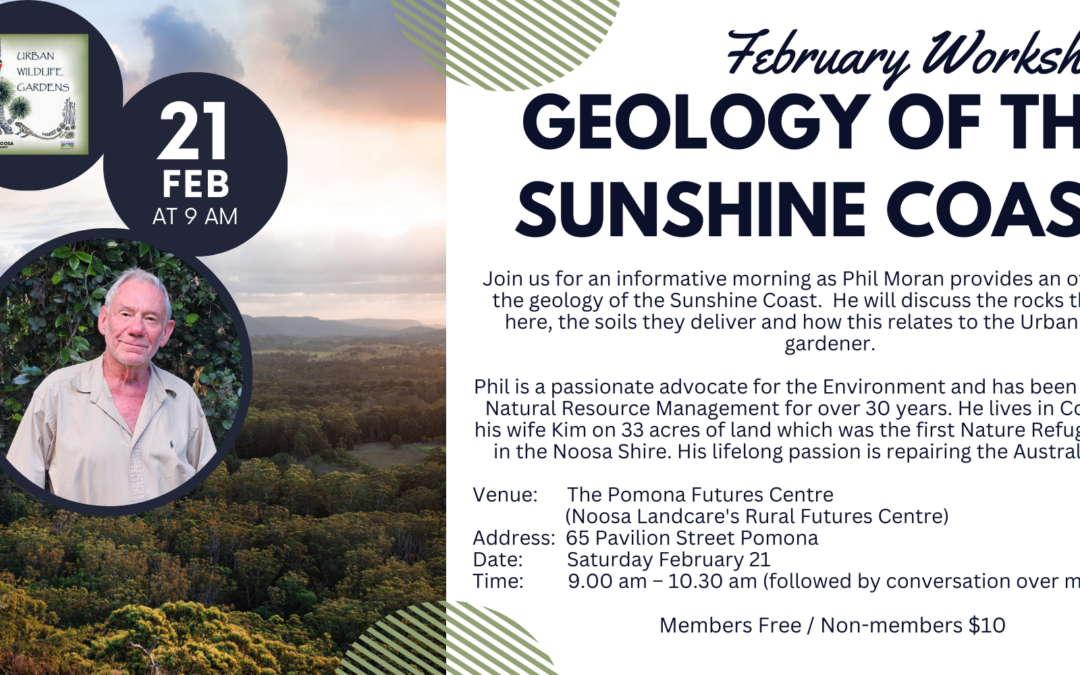 February Workshop: Geology of the Sunshine Coast