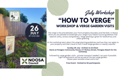July Workshop – “How to Verge” – Workshop and Verge Garden Visits