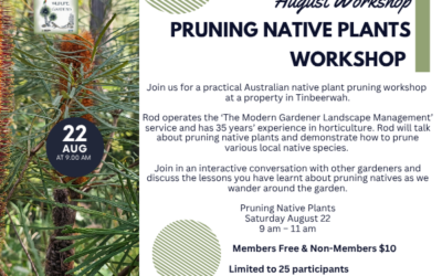 Pruning Native Plants Workshop