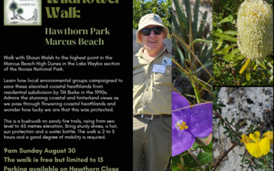 Wildflower Garden Walk 30 August